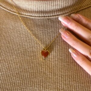 Crimson Love – Courage & Self-Worth Necklace