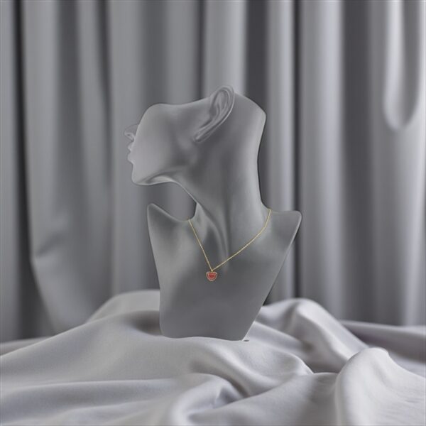 Crimson Love – Courage & Self-Worth Necklace - Image 3