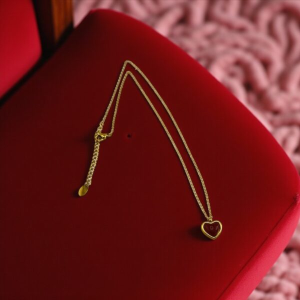 Crimson Love – Courage & Self-Worth Necklace - Image 2