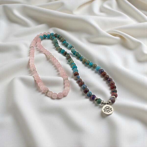 Unity Bloom Mala/Bracelet – Reconnect with Peace & Love - Image 3
