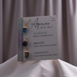 Aquarius Shift Set – Calm Soul, Mystic Guard & Inner Mirror