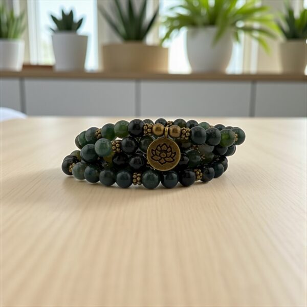 Forest Luck Mala/Bracelet – Abundance, growth & powerful grounding - Image 2