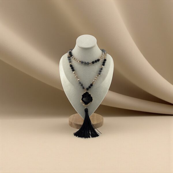 Obsidian Veil Mala/Bracelet – Aura shield & silent strength - Image 4