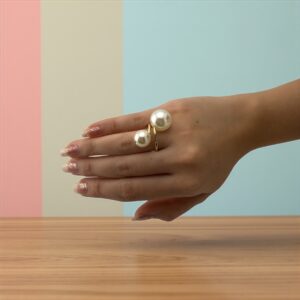 Twin Grace Ring – Timeless Elegance, Inner Wisdom