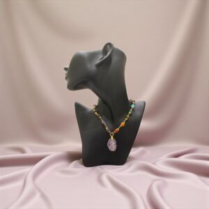 Divine Alignment – Chakra Healing Amethyst Necklace