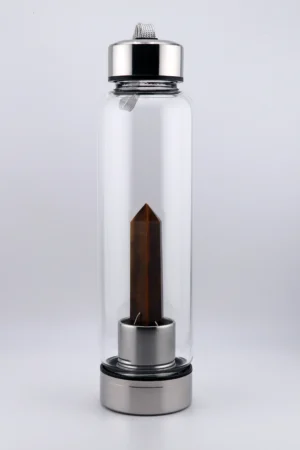 Power Flow Crystal Bottle – Tiger Eye Edition