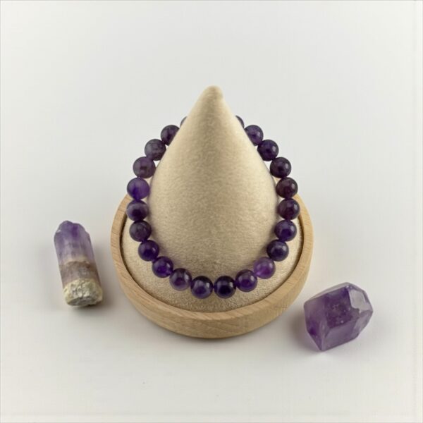 PulseLock – 10mm  Stone: Garnet (For intimacy blocks, emotional connection, and fertility energy) - Image 2