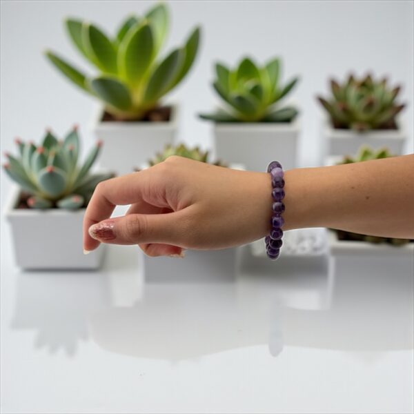 PulseLock – 10mm  Stone: Garnet (For intimacy blocks, emotional connection, and fertility energy) - Image 4
