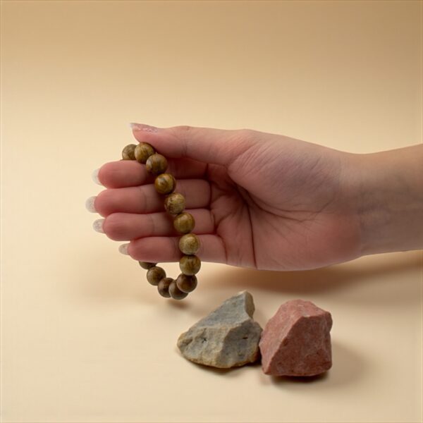RootTrace – 10mm  Stone: Picture Jasper (For identity healing, grounding purpose, and reconnecting with self) - Image 2