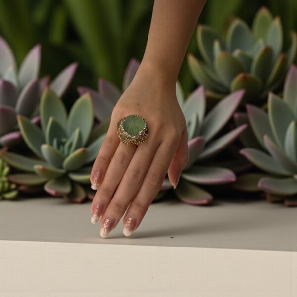 Royal Bloom Ring – Manifest Wealth, Hold Elegance - Image 3