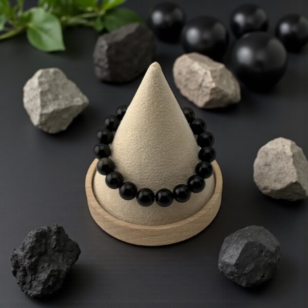 ShadowGuard – 10mm  Stone: Black Obsidian (For protection, energy shielding, and clearing negativity) - Image 4