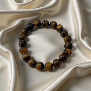 StrikePoint – 12mm  Stone: Tiger Eye (For emotional courage, fear of confrontation, and standing your ground)