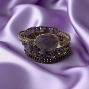 Violet Oath Stone: Amethyst, Purple Jasper, Lapis Lazuli Purpose: Deepens romantic trust, attracts committed love, and heals past betrayal in relationships