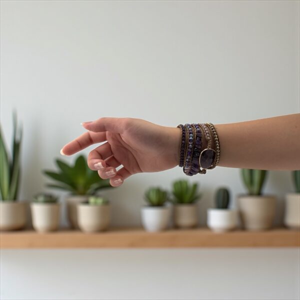Violet Oath Stone: Amethyst, Purple Jasper, Lapis Lazuli Purpose: Deepens romantic trust, attracts committed love, and heals past betrayal in relationships - Image 3
