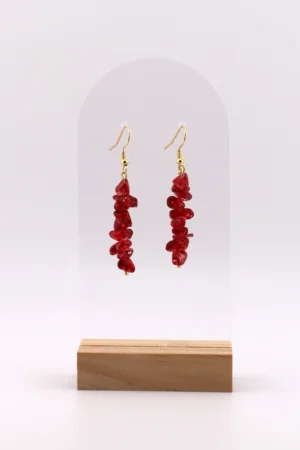 Scarlet Spark Earrings – Ignite Passion, Fuel Action